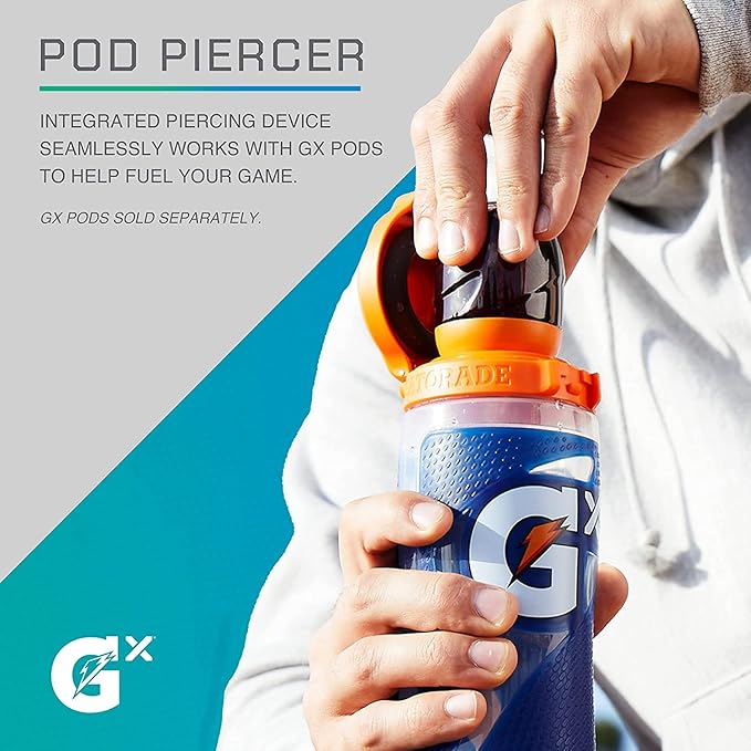 Gatorade Gx,Marble Blue,30 Oz,(Pack of 6)