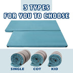 Foam Camping Mattress - Roll Up Sleeping Mat for Cot, Foam Sleeping Pad for Camping with Cover for Kids, Adults, Portable Camping Mat, Camping Pad for Bed, Car