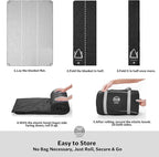 STOVER Waterproof Stadium Blanket – Portable Outdoor Camping Blanket for Travel, Picnics, or Sports – Warm, Windproof, Lightweight, and Packable (Onyx Black)