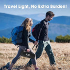 Portable Camping Chairs - 15s Setup & Compact 13" Fold - Backpacking Chair with Carry Bag, Camp Chair for Picnics, Fishing, Festival Sporting Events, Support 200 LBS - Blue