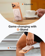 TORRAS EasyGo 0.45" Slim Magnetic Portable Charger Power Bank for iPhone, 5000mAh 22.5W Fast Charging Wireless Battery Pack Compatible with Magsafe, iPhone Air,Pro,Pro Max,17,16,15,14,13,12, Rose Gold