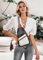 Sling Bag Crossbody Bags for Women Small Cross Body Bag Fanny Packs Chest Sling Purse for Daily Travel Leisure Sport