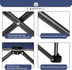 Camping Chair Set of 3, Outdoor Folding Camping Chairs for Heavy People with Cup Holder & Carry Bag,Collapsible Chair Include One Sofa Chair and Two Single Chair,Support up to 500lbs