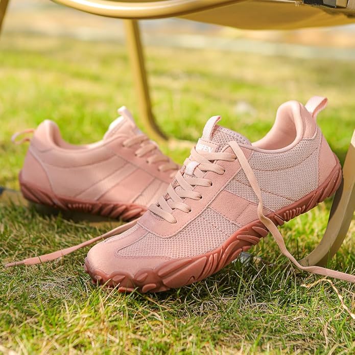 UBFEN Sneakers Barefoot Shoes for Womens Mens Minimalist Trail Running Hiking Comfortable Walking