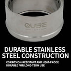 Portable Camping Stove with 3 Fire Starters – Stainless Steel Wood Burning Mini Camp Stove, Foldable with Carry Bag, for Backpacking, Hiking, Traveling, Emergency, Outdoor BBQ, and Picnic