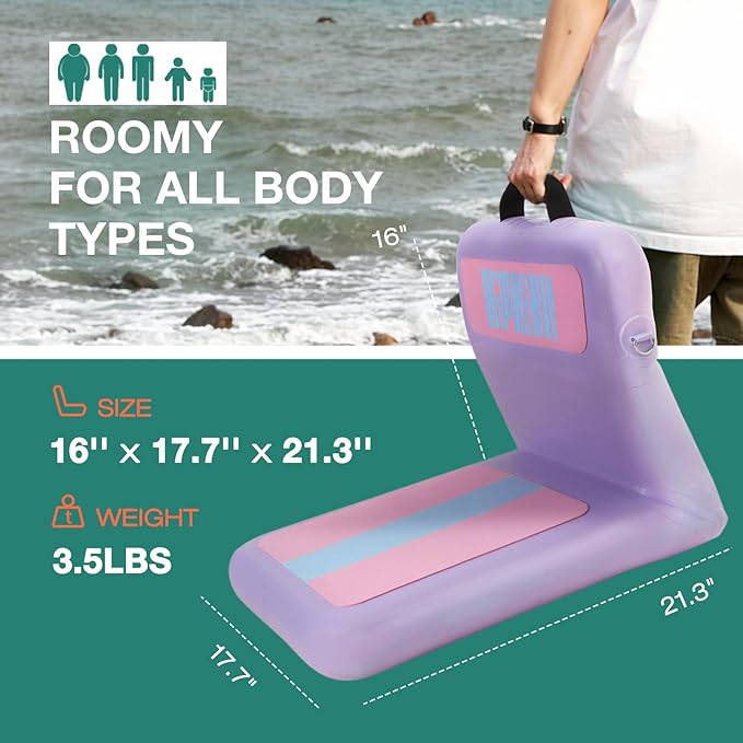 Niphean（Ultra-Light）Inflatable Paddle Board with (Beginner Friendly) StabilTrac Fin and Durable SUP Accessories, 10' Stand Up Paddle Boards for Adults & Youth, Versatile Yoga Paddle Board, Gift Ideas