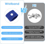 Motion Sickness Relief Bands, 8pcs Motion Travel Sickness Wristbands Natural Acupressure Nausea Relief Wristband for Pregnancy Morning Car Sea Flying Trip Dizziness Anxiety