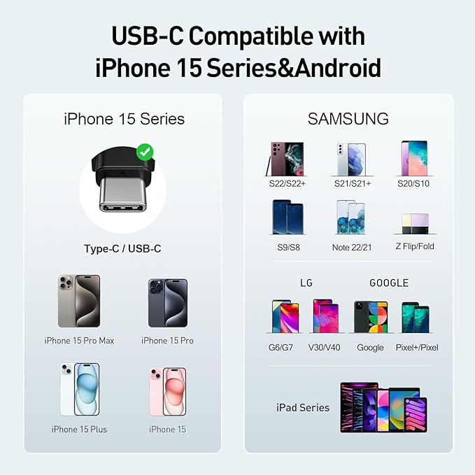 iWALK USB-C Portable Charger for iPhone 15