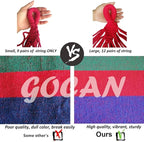 Double Hammock 2 Person Extra Large 220x160cm Total Length 330cm Load 500lb Canvas Cotton Hammock for Patio Porch Garden Backyard Lounging Outdoor and Indoor with Removable Spreader bar