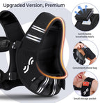 Sportneer Weighted Vest for Women Men: 8lbs/12lbs/15lbs/20lbs/25lbs Weight Vest with Detachable Phone Pouch Rucking Vest for Women Walking Strength Training Muscle Building Weight Loss