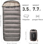 BISINNA 0 Degree Sleeping Bag XL for Adults Cold Weather Sleeping Bags Winter Big and Tall Large Sleeping Bags Zero Degree Camping