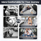 Shademax SUV Air Mattress Inflatable Car Air Mattress for Toyota 4runner RAV4, Jeep Wrangler, Ford Explorer Mattress Outdoor Travel Camping Car Bed with Built-in Pillow for SUV Trunk & Back Seat