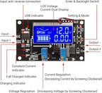 DROK Voltage Boost Converter, DC 6-30V 5V Step Up to DC 7-32V 12V 24V 5A Adjustable Volt Regulator, LCD Power Supply Module Voltage Current Amp Display Transformer Circuit Board with Case