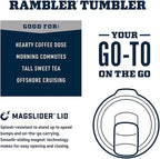 YETI Rambler 30 oz Tumbler, Stainless Steel, Vacuum Insulated with MagSlider Lid, Ultramarine Violet