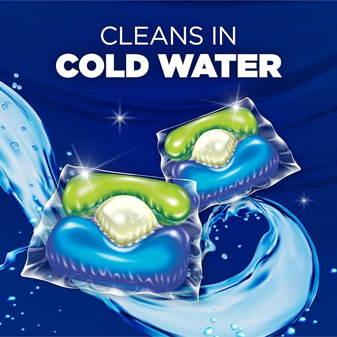 Arm & Hammer Plus OxiClean 5-in-1 Laundry Detergent Power Paks, 42 Count (Packaging may vary)