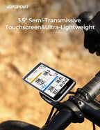 iGPSPORT BiNavi Bike Computer, Touch Screen Map Navigation Music Control Climb Tips Group Riding, Wireless GPS Cycling Computer