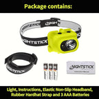 Nightstick XPP-5454G Intrinsically Safe Dual-Light Multi-Function Headlamp, Green