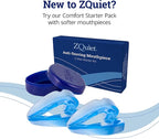 ZQuiet, Anti-Snoring Mouthpiece, Firm Size #2, Strong & Durable Mouthguard, Ideal for Those Prone to Teeth Grinding & Clenching, Made in USA, Size 2