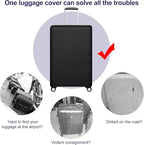 Travel Suitcase Protective Cover 26"-28" Suitcase Protective Cover & High Elastic Spandex Size L