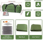 Clostnature Crux Lightweight Tent for Backpacking - 1/2/3/4 Person Ultralight Backpacking Tent, Waterproof Easy Setup Camping Tent, Hiking Tent for Outdoor, Hiking and Mountaineering