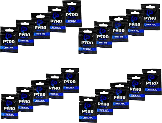 Phone Skope Pyro Putty: Single Use Waterproof Survival Fire Starter, 20 or 50 ct Foil Packs, Easy Tear, Easy Ignite, Fire Starters for Campfires