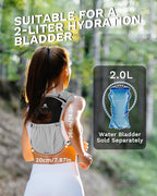 Running Vest for Women and Men, Hydration Running Backpack, Runners Vest, Hydration Vest for Walking, Marathon, Hiking