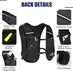 Running Vest for Women & Men, Lightweight 150g Hydration Backpack, 6L Pack for Trail Running, Marathon, Hiking, Cycling, Jogging, Adjustable Fit