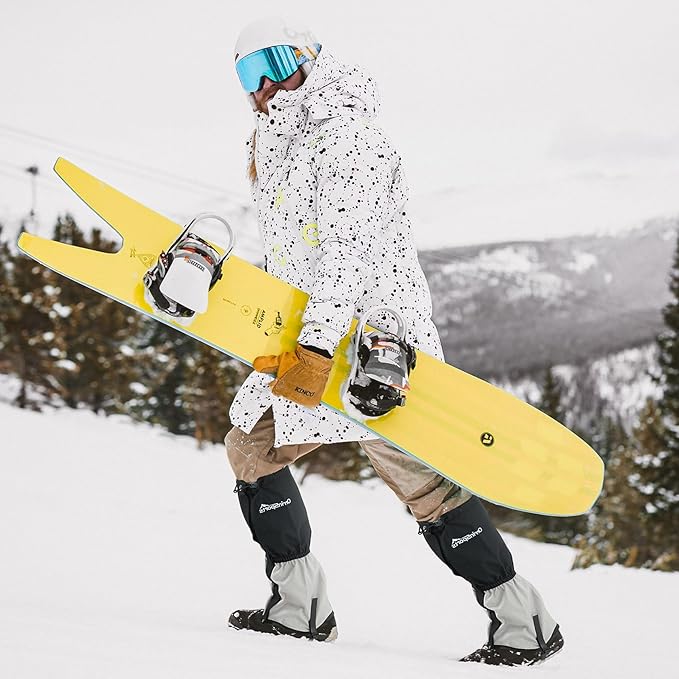 Waterproof Adjustable Leg Gaiters for Men and Women Snow Boot Gaiters for Hiking in Hunting Sand and Mud Mountain Climbing or Snowshoeing