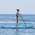 UPWELL 10'6"/11'/11'6" Inflatable Paddle Board, Stand Up Paddlboard for Youth & Adults, Stable Design, Premium SUP Accessories, Backpack, Leash, Hand Pump, Fins