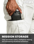 CQR Men's Tactical Pants, Water Resistant Ripstop Cargo Pants, Lightweight EDC Work Hiking Pants, Outdoor Apparel