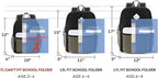 mibasies Toddler Backpack for Boys 2-4: Preschool Backpacks for Boys - Cute Kids Backpack