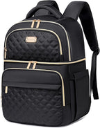 Backpack Cooler Lunch Backpacks Double Decker Lunch Box,Insulated Backpacks Lunch Cooler Bags, Lightweight Leakproof Lunchbox Back Pack for Women Men to Travel,Picnic,Hiking,Beach,Camping