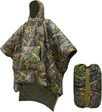 LOOGU Camo Blanket Waterproof Insulation Poncho Liner for Outdoor Camping, Hiking, Hunting, Survival, Backpacking, Picnicking