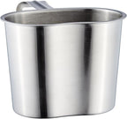 DARTMOOR G.I. Army Stainless Steel Canteen Military with Cup and Green Nylon Cover Waist Belt for Camping Hiking