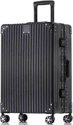 HotWay Carry On Luggage with Aluminum Frame, 20 Inch PC Hard Shell Suitcase with Spinner Wheels and TSA Locks, Lightweight Luggage for Business Travel (22x14x9 Airline Approved)