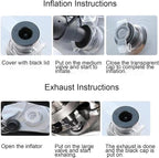 Inflatable Car Air Travel Mattress Back Seat Bed with Air Pump,51.2"×10.6"×14.6" Portable Camping Sleeping Gap Pad Air Bed for Car,SUV