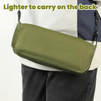 Foldable Portable Backpack Stool|Collapsible Stool for Camping,Hiking |Lightweight Ultralight Pocket Chair|Capacity 330LBS|Outdoor Footstool for Travel Walking Fishing Picnic BBQ (Army Green, Large)