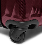 TUMI - 19 Degree Lite 4 Wheel Luggage - Lightweight and Highly Durable, Modern Contour, Hard Shell Men's and Women's Suitcase - 21.75" International Carry-On, Wine