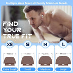 4 Pairs Replacement Ear Tips for AirPods Pro 2nd/1st Generation with Portable Storage Box & Cleaner Pen,Noise Reduction Holewith & Built-in dust Guard Screen,Silicone EarTips(Light Brown)