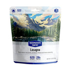 Backpacker's Pantry Lasagna - Freeze Dried Backpacking & Camping Food - Emergency Food - 28 Grams of Protein, Vegetarian - 1 Count