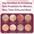 Women Teens Skin Care Set, 6 PCS Skincare Set for Acne Prone & Enlarged Pore Skin W/ Korean Salicylic Acid ,Anti-Allergy ,Deep Clean, Hydrating, Calming, Unclog & Minimize Pores for All Skin Types