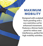 Stohlquist Universal Fit Adult Life Jacket PFD (2 or 4 Pack) Coast Guard Approved for Men and Women 90+ lbs, Lightweight Neoprene and Adjustable, Ideal for Boating, Kayaking & Water Sports