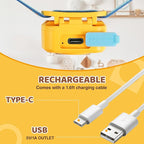 EverBrite LED Headlamp Rechargeable Kids Headlamp with RGB Mode and Adjustable Headband, 3 Modes Multicolor Headlamp for Camping, Reading, Exploring, Halloween, Christmas