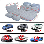 Inflatable Car Air Mattress Back Seat Bed with Air Pump,Portable Thickened Car Travel Camping Sleeping Air Mattress Blow Up Bed for Car Universal SUV