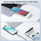 [2-Pack]Mini Portable Charger for iPhone 17/16/15,Upgraded 5500mAh PD Fast Charging USB C Power Bank,Travel Essentials Battery Pack for iPhone 17/17 Pro Max /Air/16 Plus/16/15 Series Galaxy Android