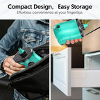 MAACOULD Electric Air Pump for Inflatables: Air Mattress Pump for Pool Floats Boat Balloons for Quick-Fill Inflator/Deflator - 400W 110V AC Inflator for Camping Travel Party Outdoor Home Summer