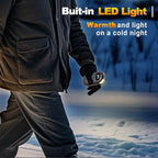 Hand Warmers Rechargeable - Electric Hand Warmers, Max 20 Hrs Warmth 4 Levels Heat Up to 131℉, Dual-Side Heating Portable Reusable Pocket Heater 2 Pack for Raynauds, Hunting, Camping, Golf