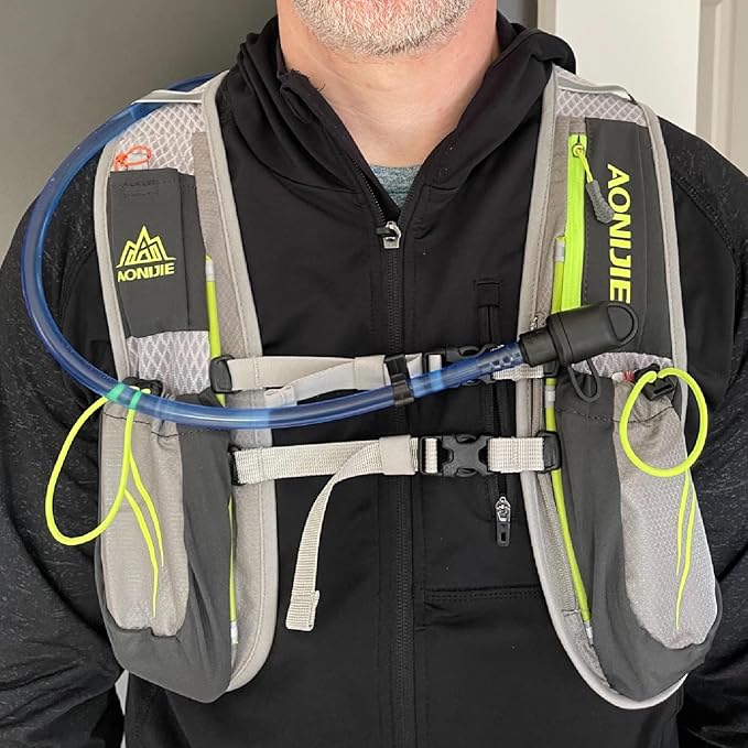 YAPJEB Hydration Vest - 5L Running Water Backpack for Trail, Marathon, Cycling, Hiking - Outdoors Pack