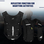 Running Vest for Women & Men, Lightweight 150g Hydration Backpack, 6L Pack for Trail Running, Marathon, Hiking, Cycling, Jogging, Adjustable Fit