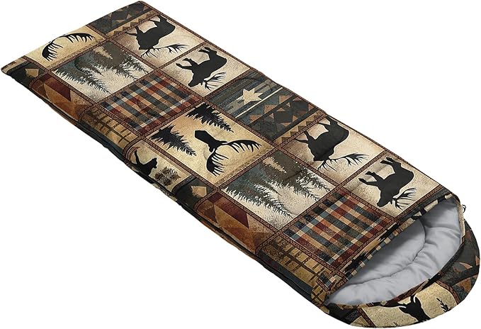 AILONEN Outer Space Astronaut Camping Sleeping Bags,Lightweight & Waterproof,3 Season Warm & Cool Weather,Cartoon Sleeping Bags for Kids,Boys Girls Travelling,Outdoors